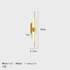 40cm-Or / Lumière chaude