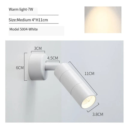 Applique murale LED rotative au design moderne pour intérieur — LZ4T9XQ