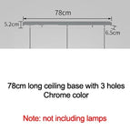 78cm chromé / Puces LED 3 couleurs