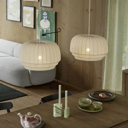 Suspension minimaliste en tissu pour éclairage intérieur créatif — LZ4X9P
