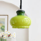 Vert / D28cm / Blanc chaud