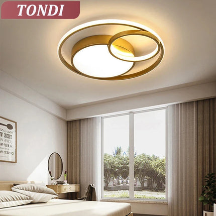 Plafonnier LED dimmable moderne pour salon et salle à manger — LZ4Q9XJ