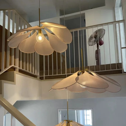 Suspension LED décorative en tissu style nordique intérieur — LZ4X9Q2N