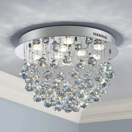 Lustre en cristal moderne pour éclairage intérieur élégant — LZ4XJ9