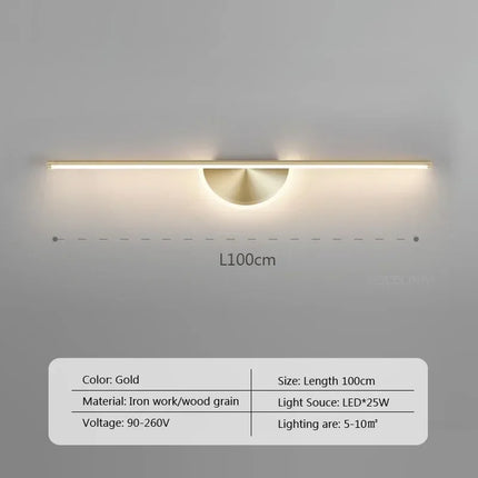 Applique murale LED moderne