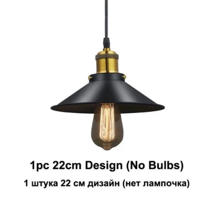 Suspension lustre LED vintage en métal moderne — LZ4X9T2