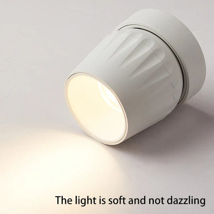 Plafonnier LED rond 12W en aluminium pour salon et magasin — LZ4X9T
