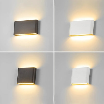 applique murale led moderne étanche luminaire décoratif intérieur extérieur aluminium