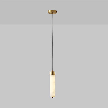 Suspension nordique en marbre et laiton avec cordon réglable — LZ4X9M