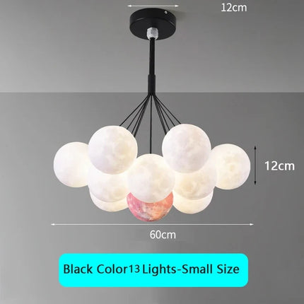 Lustre suspension moderne à bulles avec télécommande pour enfants — LZ4N8Q2