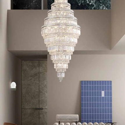 Lustre en cristal personnalisé pour éclairage élégant — LZ4D9XQ