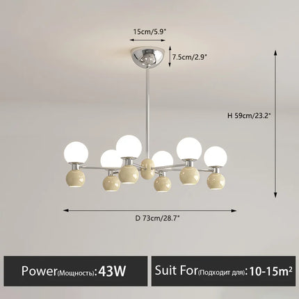 Lustre moderne pour éclairage intérieur design et tendance — LZ4X9Q2