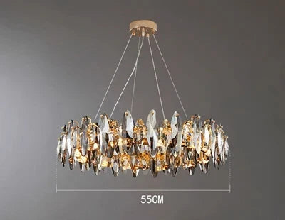 Lustre vintage art déco en cristal pour intérieur — LZ4X9P