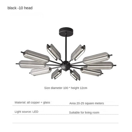 Suspension haut de gamme en cuivre pour éclairage design — LZ4F7Q2