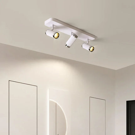 Plafonnier spot LED orientable 350° pour couloir et escalier blanc — LZ4P9XJ