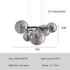Lumière noire-5 / Transparent / Lumière chaude-3000K