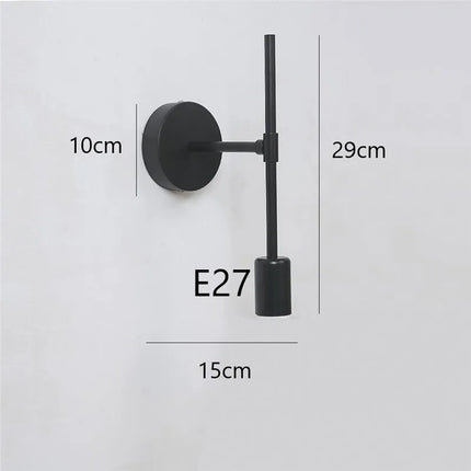 Applique murale circulaire en fer et verre LED personnalisable — LZ4XJ9