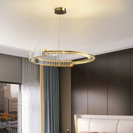 Lustre en cristal K9 pour décoration intérieure élégante — LZ3F7X