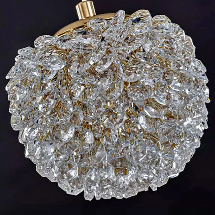 Lustre boule de cristal au design artistique et moderne — LZ7XQ9