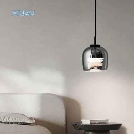 Lampe de chevet suspension en verre simple pour luminaire — LZ4X9P