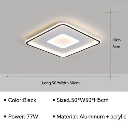 Plafonnier LED design moderne pour décoration intérieure — LZ4M9X2