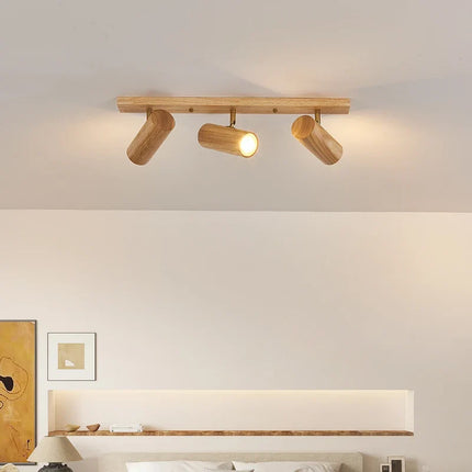 Applique murale en bois au style nordique pour décoration intérieure — LZ4XJ9