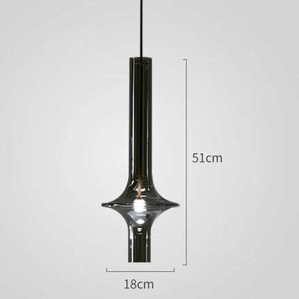 Suspension en verre au design nordique moderne pour intérieur — LZ4X9M