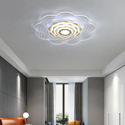 Plafonnier LED décoratif en forme de fleur pour intérieur — LZ7XQ2