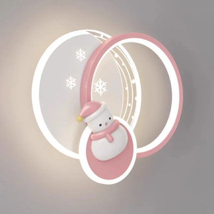 Lampe de chevet mignonne avec nœud rose pour chambre de princesse — LZ4X9T
