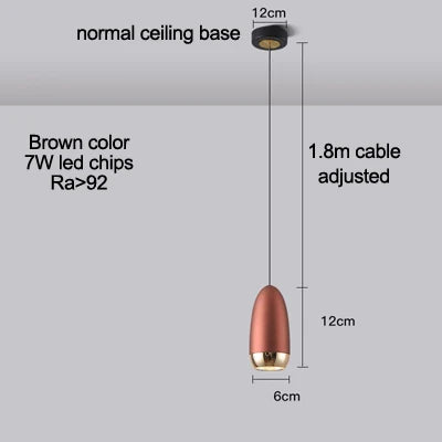 Suspension LED minimaliste à gradation tactile et IRC élevé — LZ4P9XQ