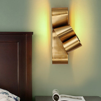 Applique murale design dorée forme nœud Ilba — LZ4X9P2