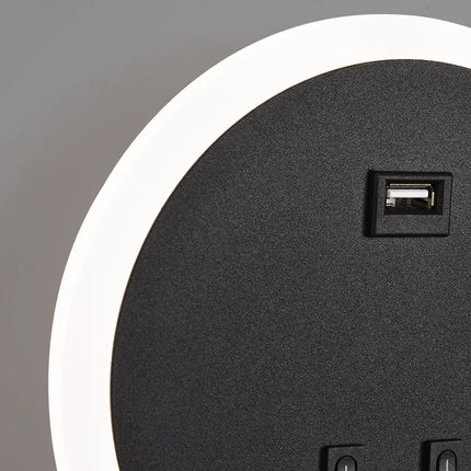 Applique murale LED moderne avec port USB pour éclairage d’ambiance — LZ4X9T2