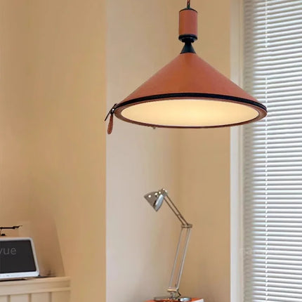 suspension minimaliste moderne en cuir de luxe