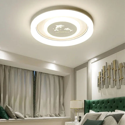 Plafonnier LED moderne pour décoration intérieure lumineuse et élégante — LZ4X9T2