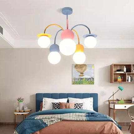Plafonnier LED Happy Planet ludique pour chambre d'enfant — LZ4X9T2