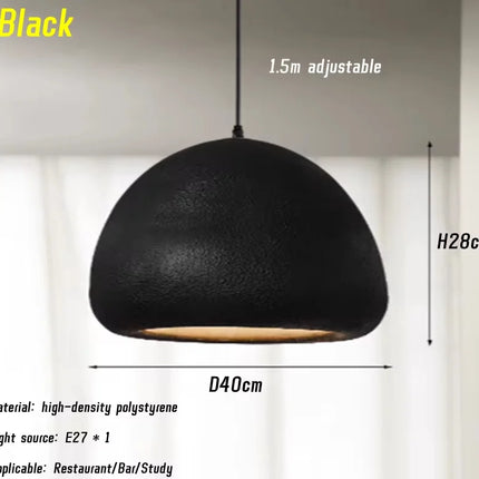 Suspension LED nordique Wabi Sabi pour restaurant lumineux — LZ4X9P2Q