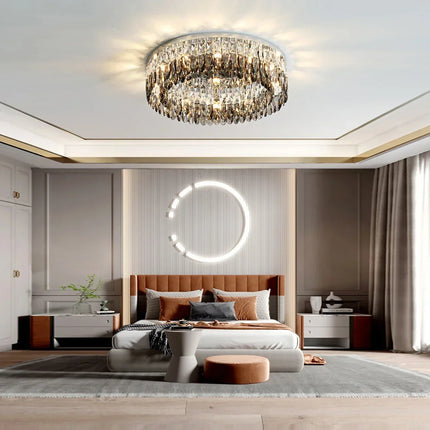 Lustre LED en cristal au design moderne pour intérieur — LZ4X9T2