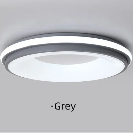 Plafonnier LED circulaire moderne style nordique pour chambre et salon — LZ4X9P