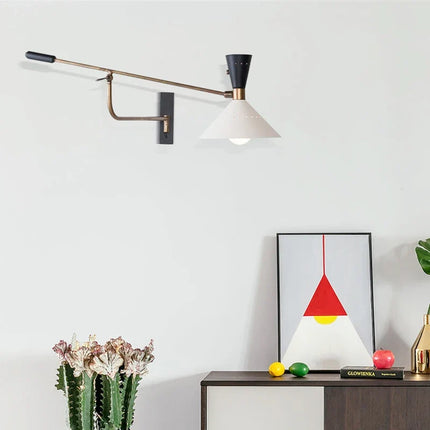 Applique murale rétro nordique pour éclairage décoratif intérieur — LZ4X9P2