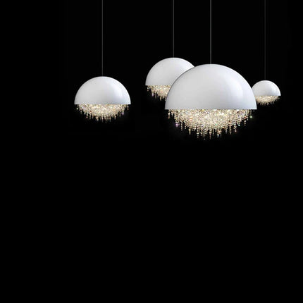 Suspension design unique en métal et cristal pour éclairage intérieur — LZ4X9Q7