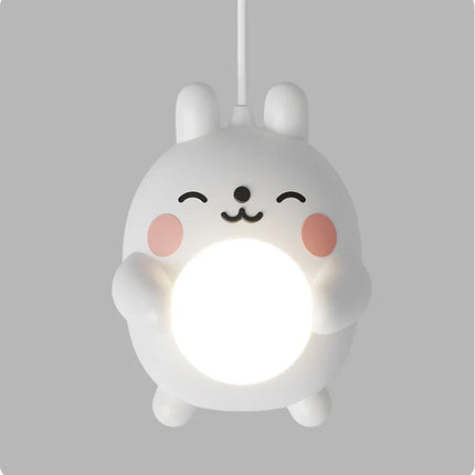Suspension dessin animé animaux lapin et ours pour soins oculaires enfants — LZ4X9T