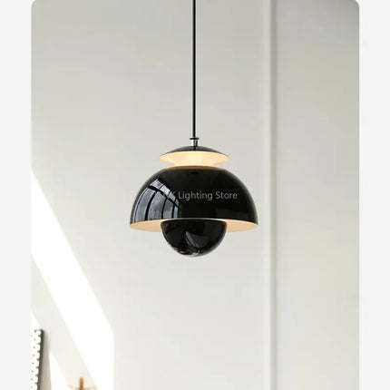 Suspension moderne design danois fleur bourgeon LED pour chambre et restaurant — LZ4X9P