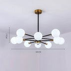 Milky 10 balls / Warm Light