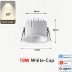 B Coupe Blanche 18W / Zigbee 3.0 (Tuya)