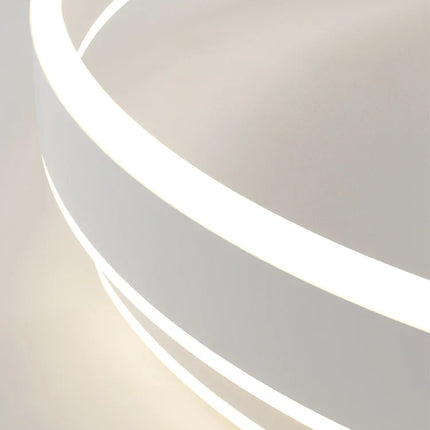 Lustre LED moderne noir et blanc pour salon et cuisine — LZ4X9P