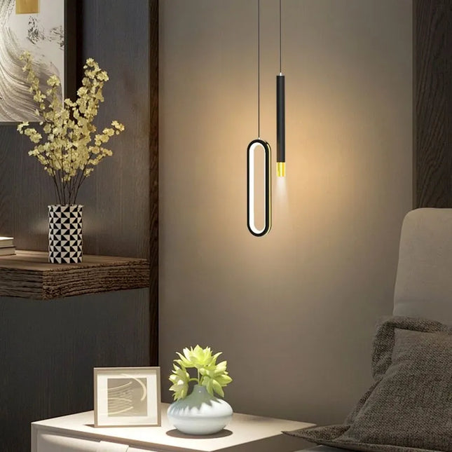 lustre led minimaliste nordique maison