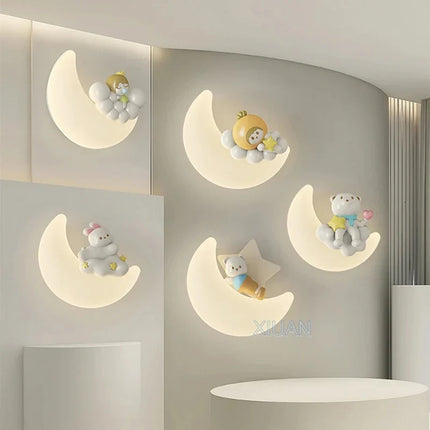 Applique murale design animal pour protection des yeux fille — LZ4X9T2