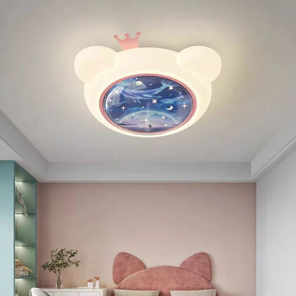 Plafonnier LED enfant effet ciel étoilé créatif — LZ4X9T