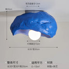 Bleu 35cm / Blanc froid