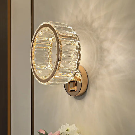 Applique murale LED en cristal de luxe au design moderne — LZ4X9T2